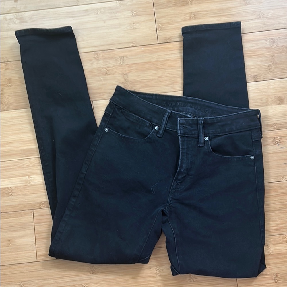 Men’s American Eagle Outfitters Black Athletic Skinny Jeans 28x32